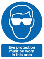 Eye warning