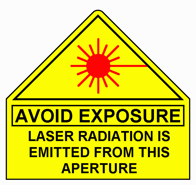 Warning - Laser Aperture